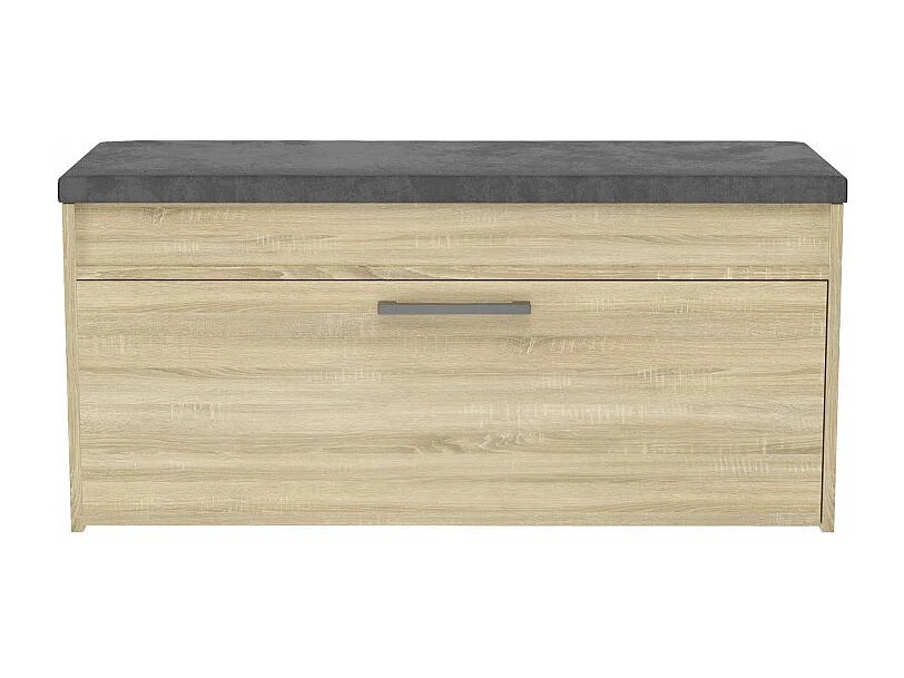 Szafka na Obuwie Parma | Sonoma |  100x35x49 cm | Szafka na obuwie z siedziskiem i schowkiem