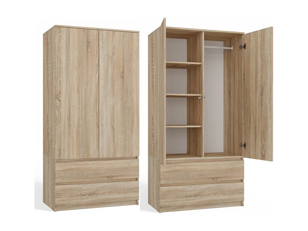 Armoire Malwa SS-90 OAK SONOMA