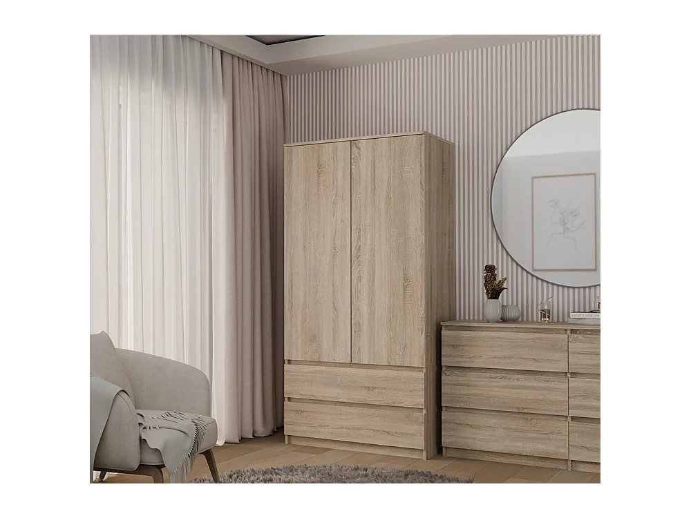 Armoire Malwa SS-90 OAK SONOMA