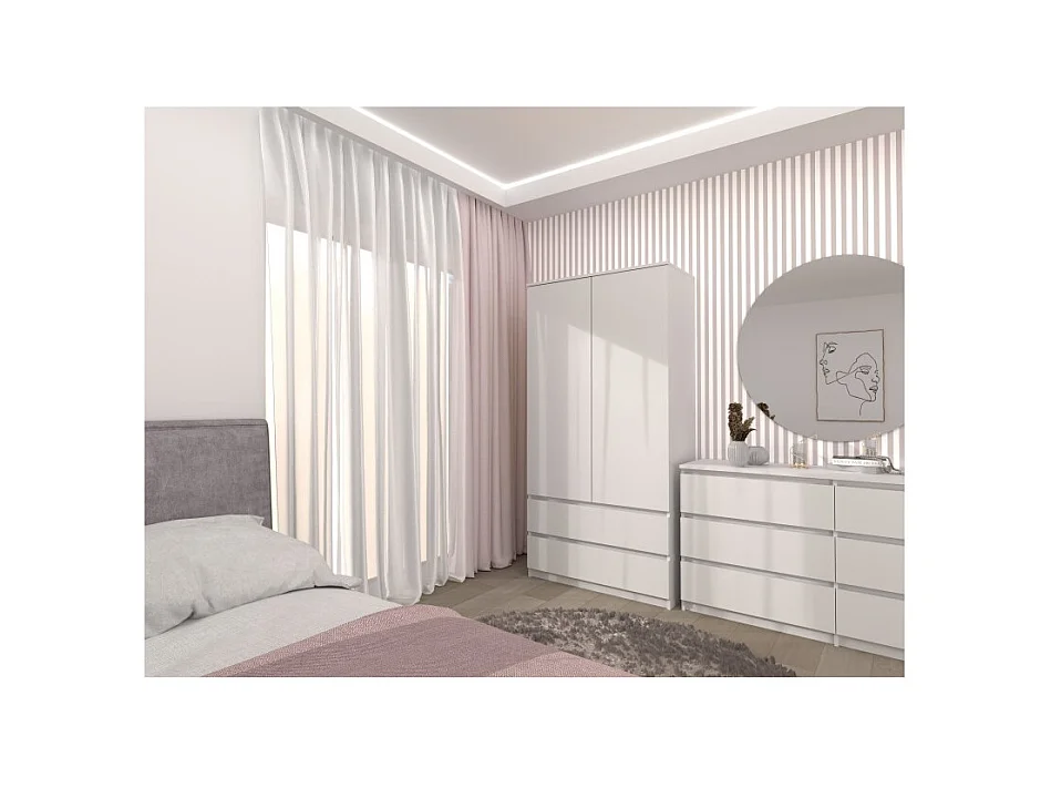 Armoire Malwa SS-90 BLANC