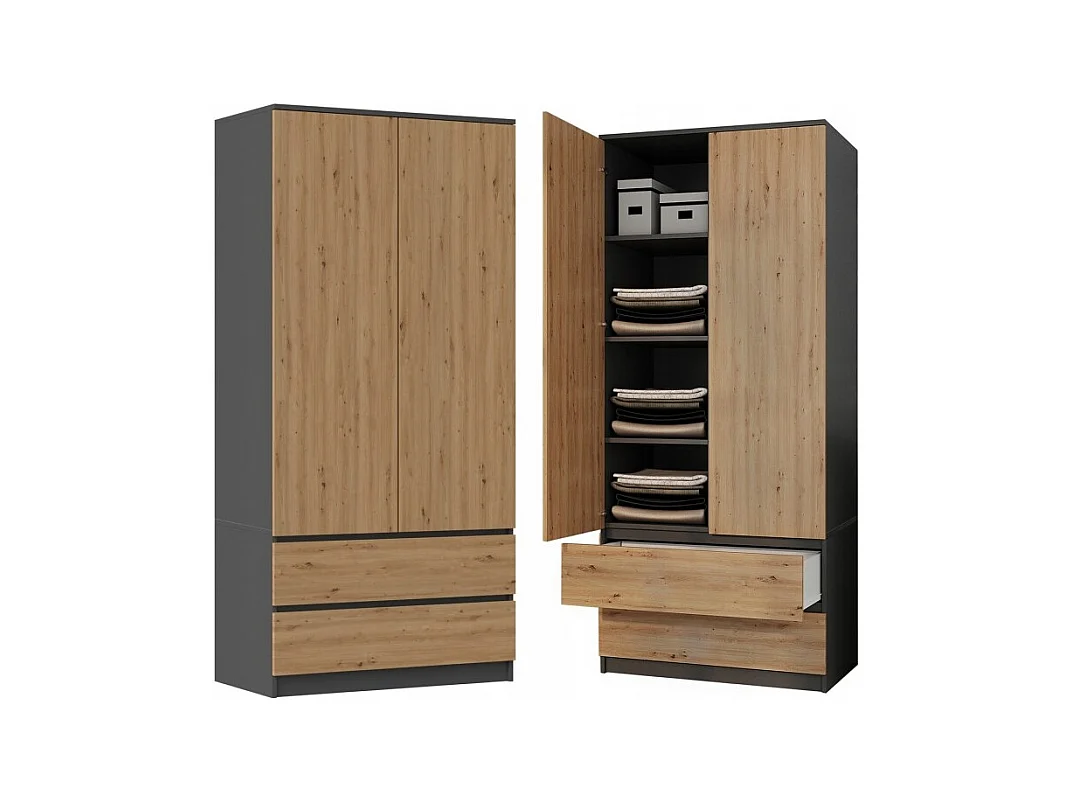 Armoire Malwa SS-90 ANTHRACITE ARTISAN