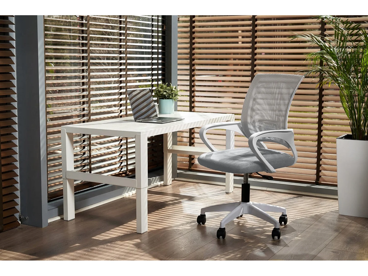 Chaise de bureau SMART grise