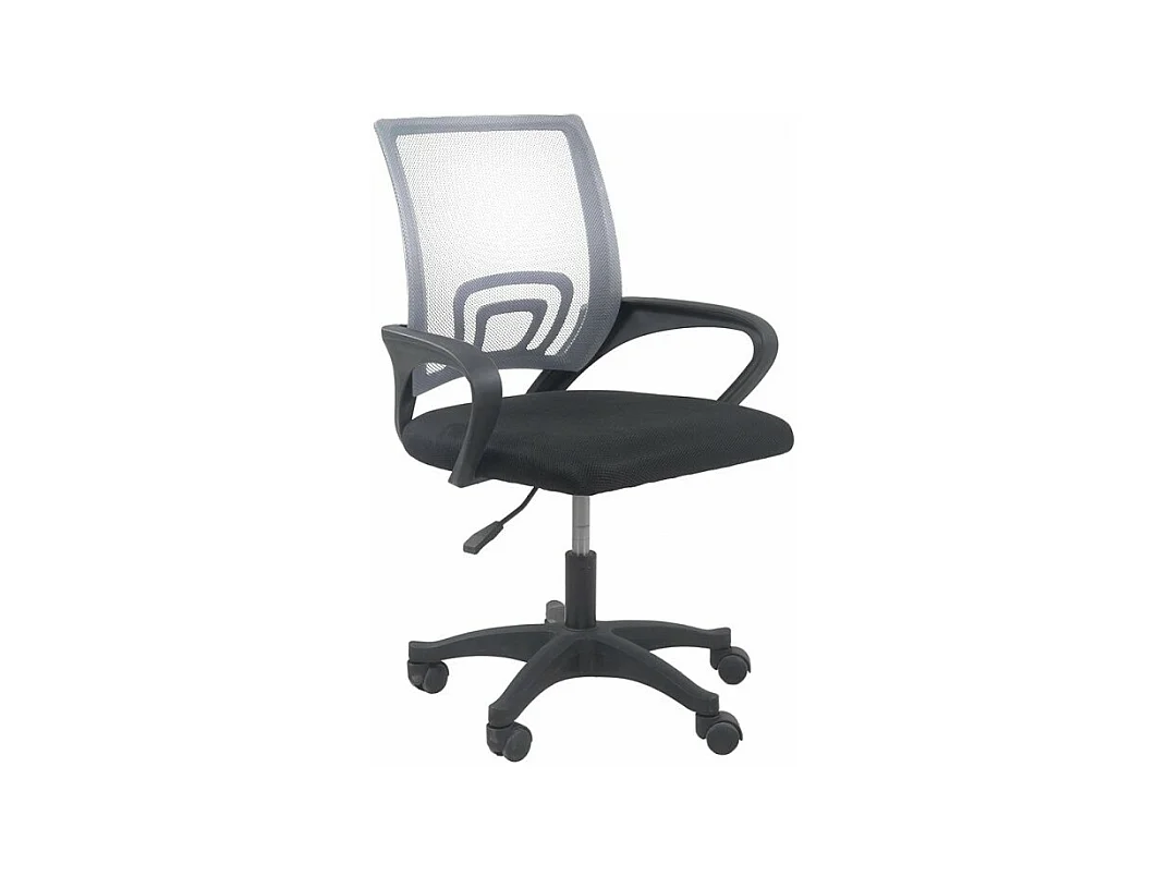 Fotel Obrotowy  Moris | Szary | 59x48x92 cm | Regulacja Wysokości