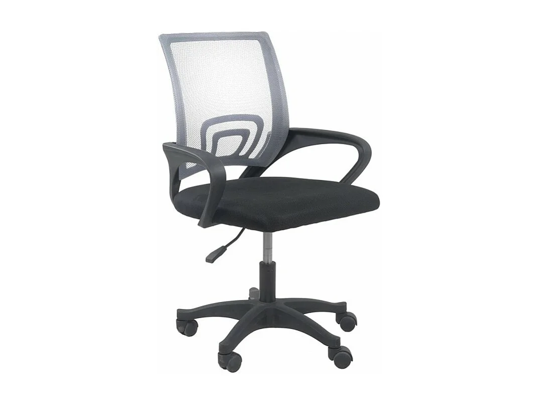 Fotel Obrotowy  Moris | Szary | 59x48x92 cm | Regulacja Wysokości