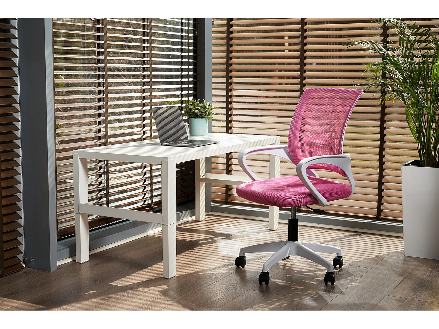 Chaise SMART rose fauteuil