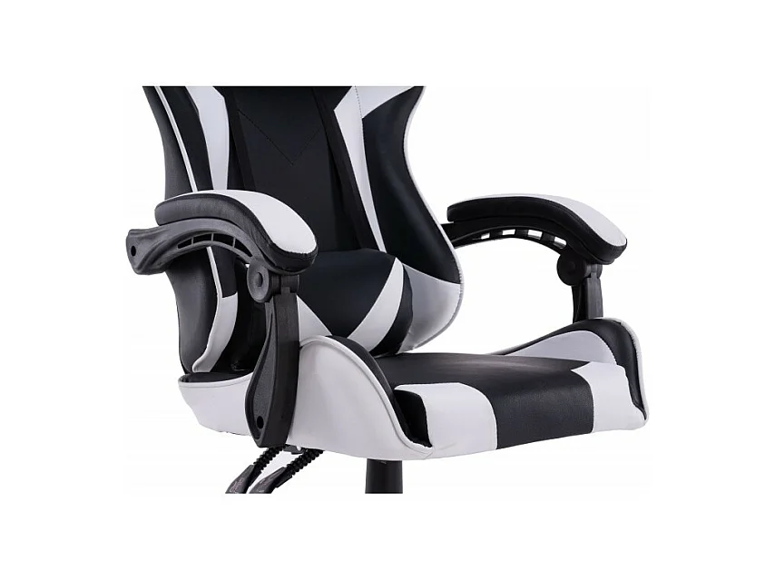 Fotel Gamingowy REMUS | Biały |  66x62x125 cm | Gamingowy