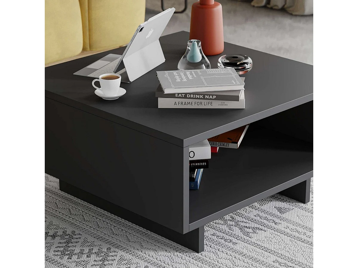 Table basse 1 étagère L60 cm - Hola