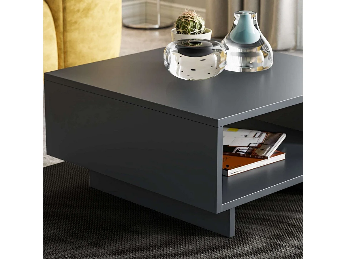 Table basse 1 étagère L60 cm - Hola