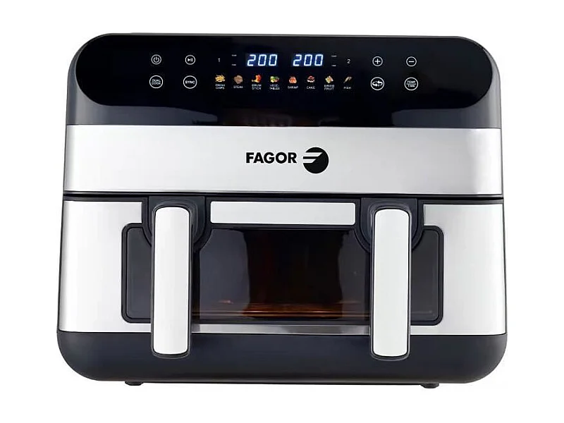 Friteuse sans huile - FAGOR - Airfryer FGF10 - 10L - 2400 W - Ecran tactile - 8 modes pré enregistré – Grande cuve de cuisso