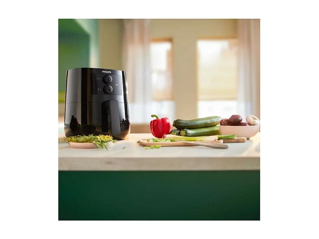 Friteuse sans huile - PHILIPS - Airfryer L HD9200/90 Série 3000 - 4,1L - 4 personnes - 7 préréglages - Noir