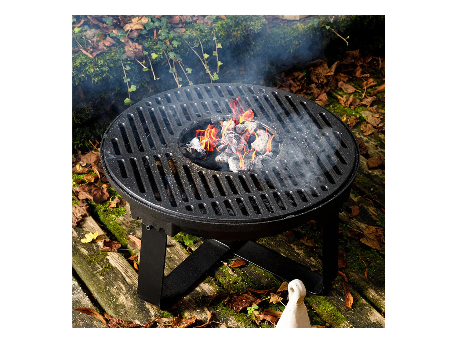 Braséro avec cuve en fonte émaillé Ø 52 cm - Somagic