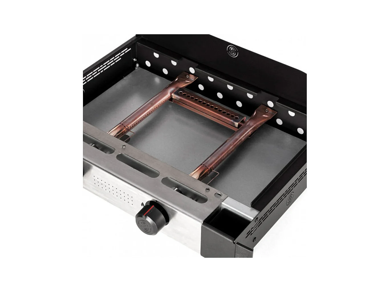 Plancha gaz à poser 2 brûleurs Solia 200 - Somagic