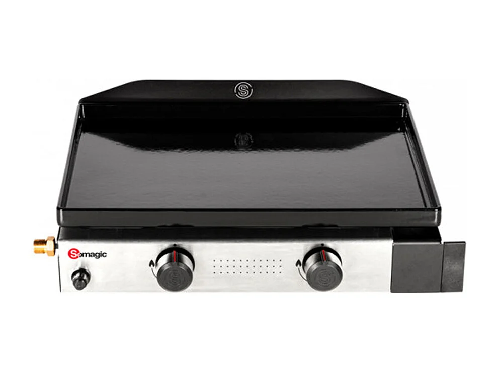 Plancha de gas SOLIA 200 2 quemadores 4,25kW