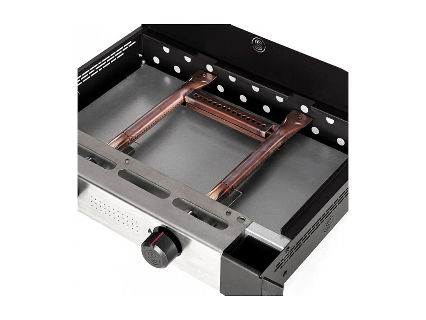 Plancha de gas SOLIA 200 2 quemadores 4,25kW