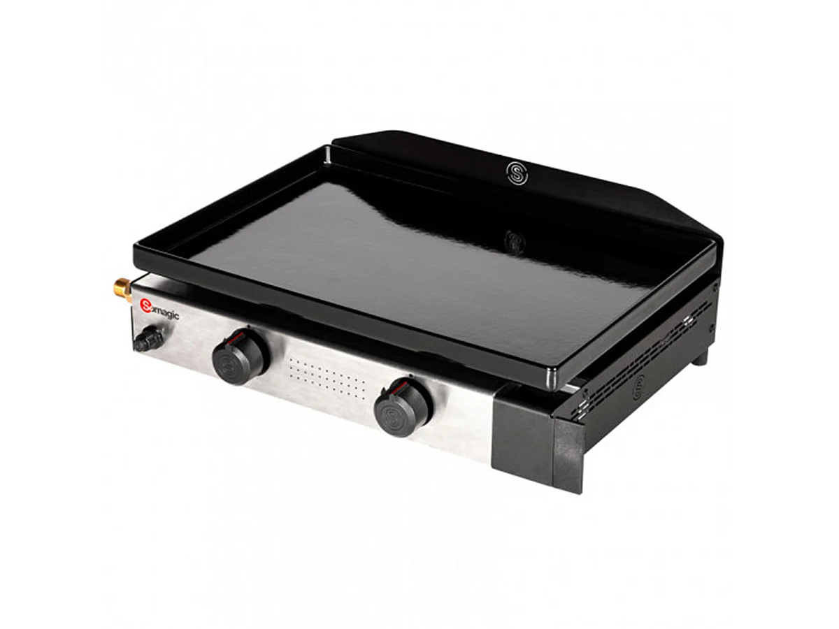 Plancha gaz 2 brûleurs Solia 200 - Somagic
