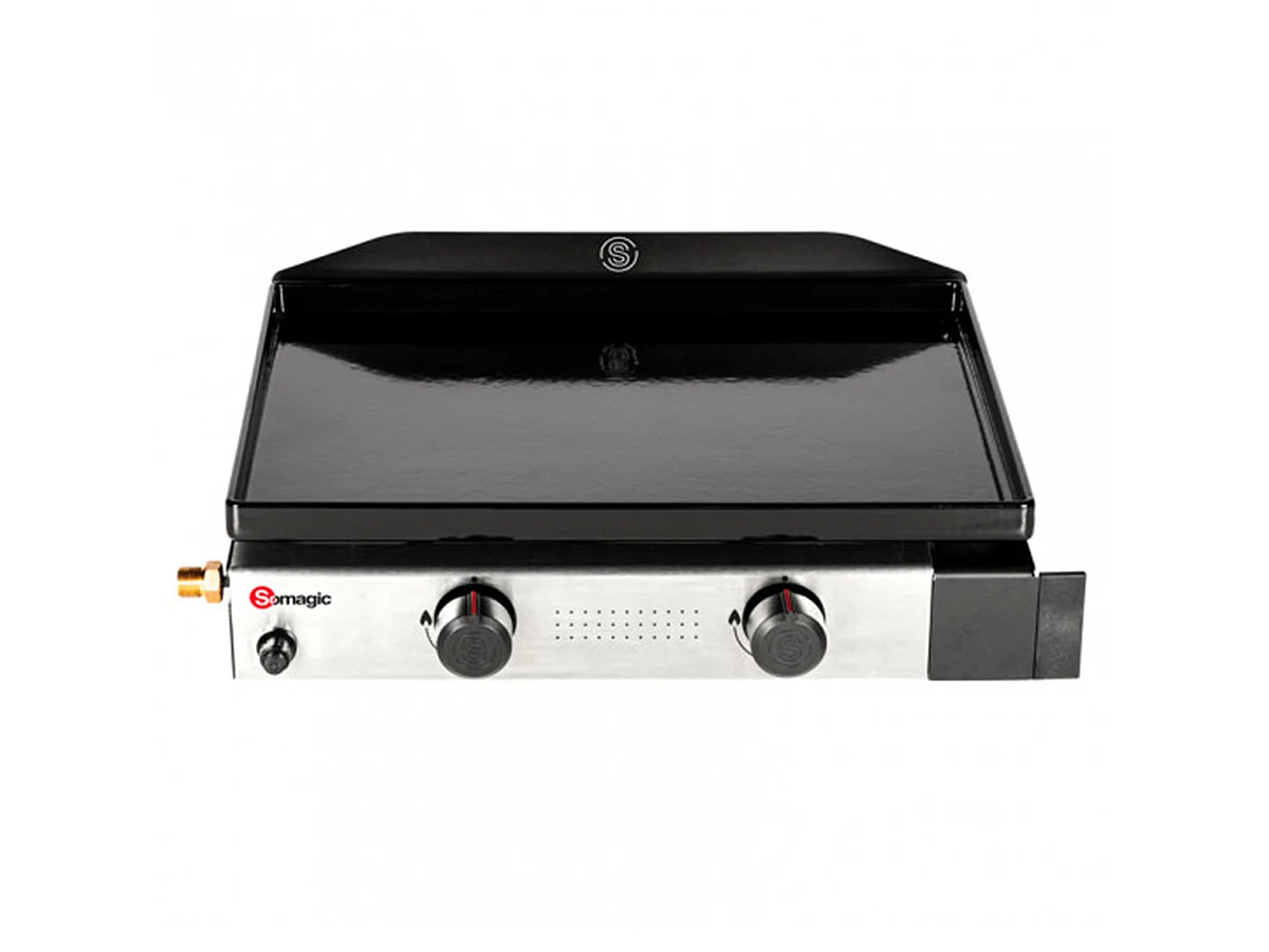 Plancha gaz 2 brûleurs Solia 200 - Somagic
