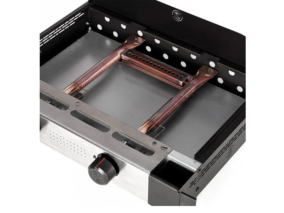 Plancha gaz 2 brûleurs Solia 200 - Somagic
