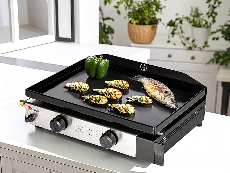 Placa de gás SOLIA 200 2 queimadores 4,25kW