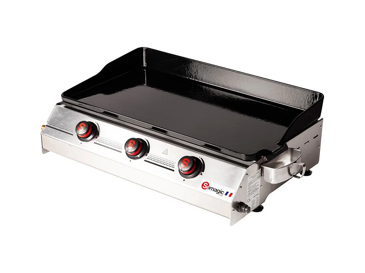 Plancha gaz 3 brûleurs So Premium - 10,5 kW
