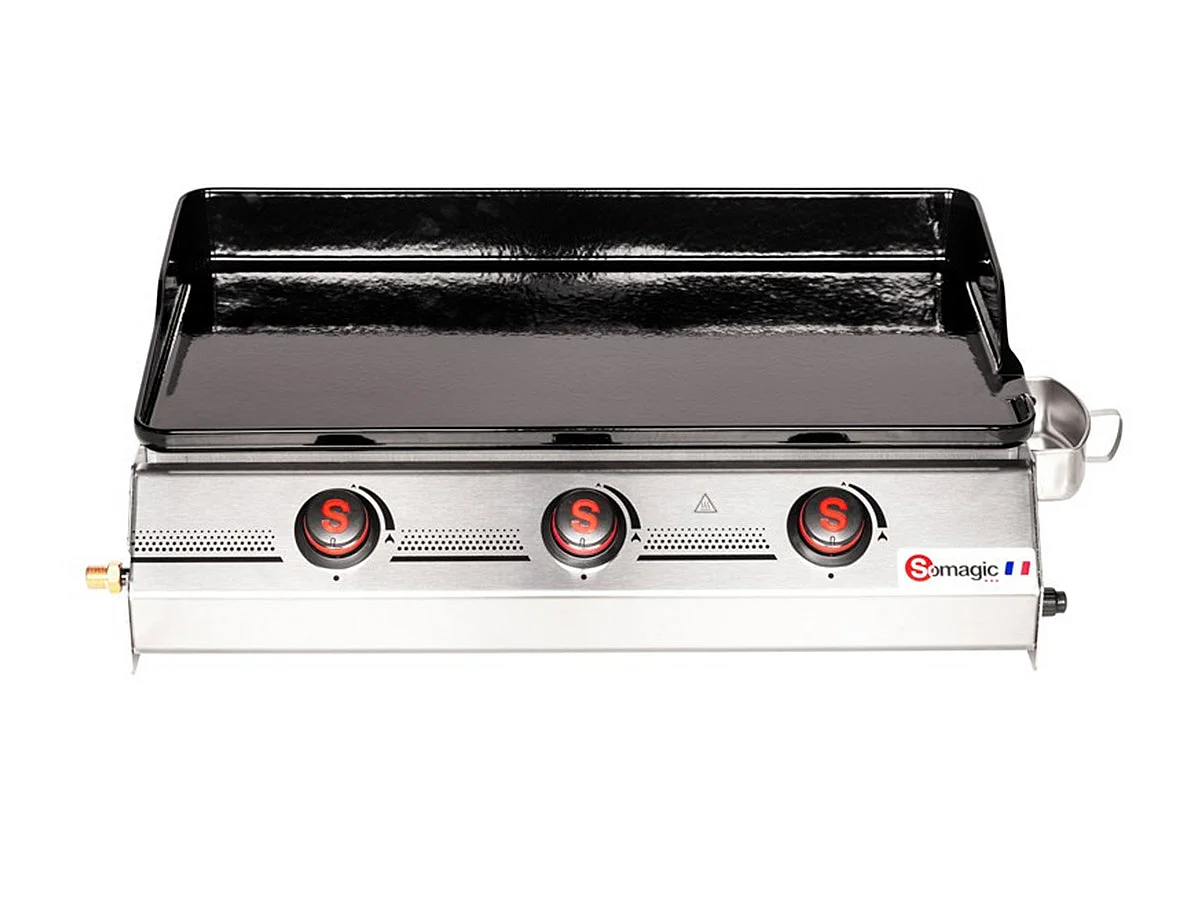 Plancha gaz 3 brûleurs So Premium - Somagic