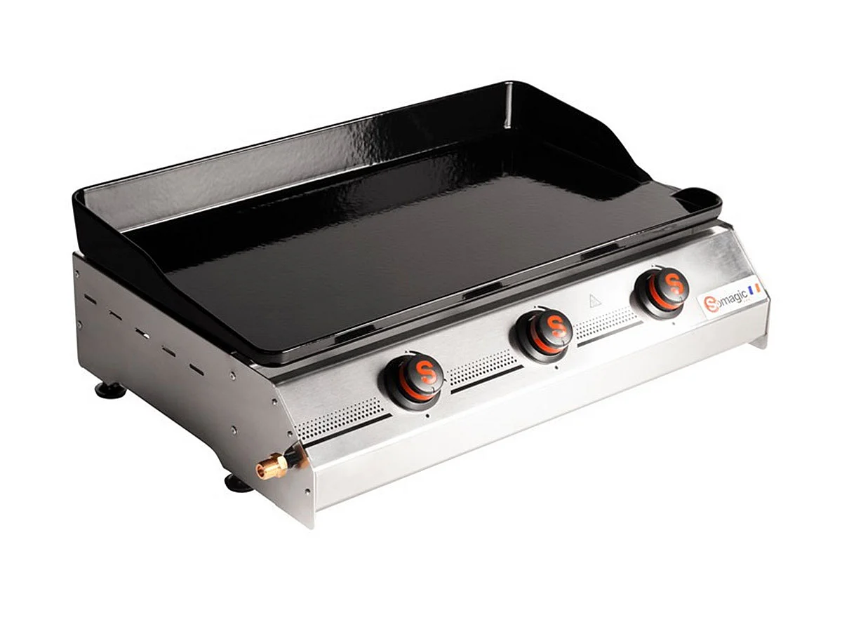 Plancha gaz 3 brûleurs So Premium - Somagic