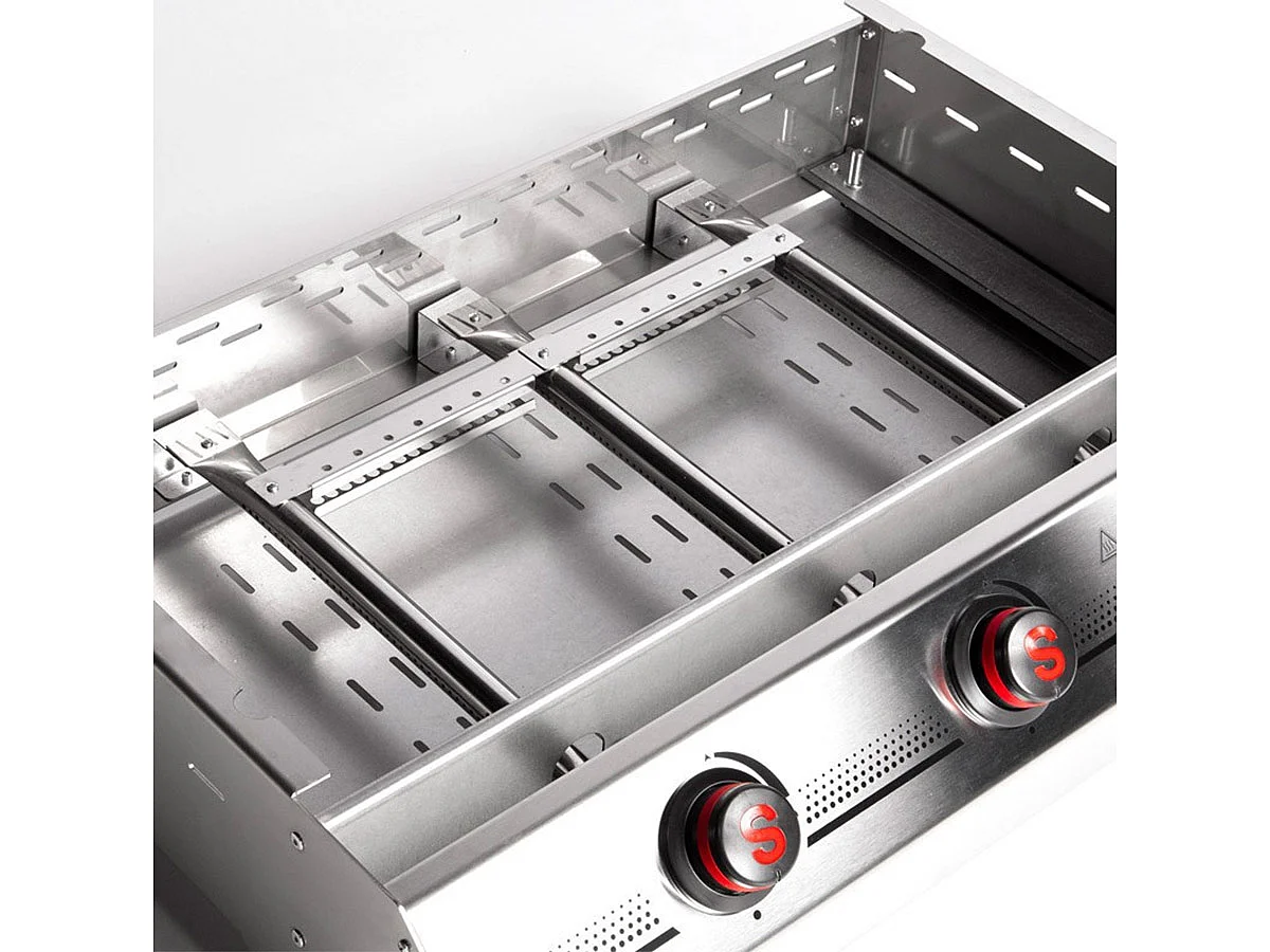 Plancha gaz 3 brûleurs So Premium - Somagic