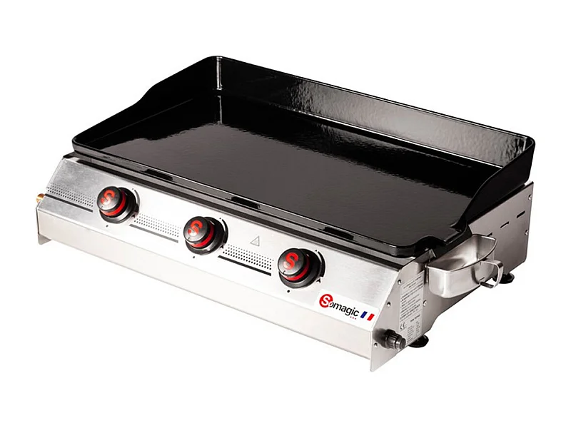 Plancha gaz 3 brûleurs So Premium - 10,5 kW