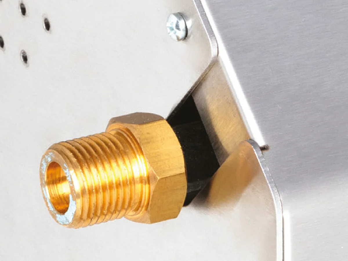 Plancha à gaz Vera 200 avec cuve en inox - Somagic