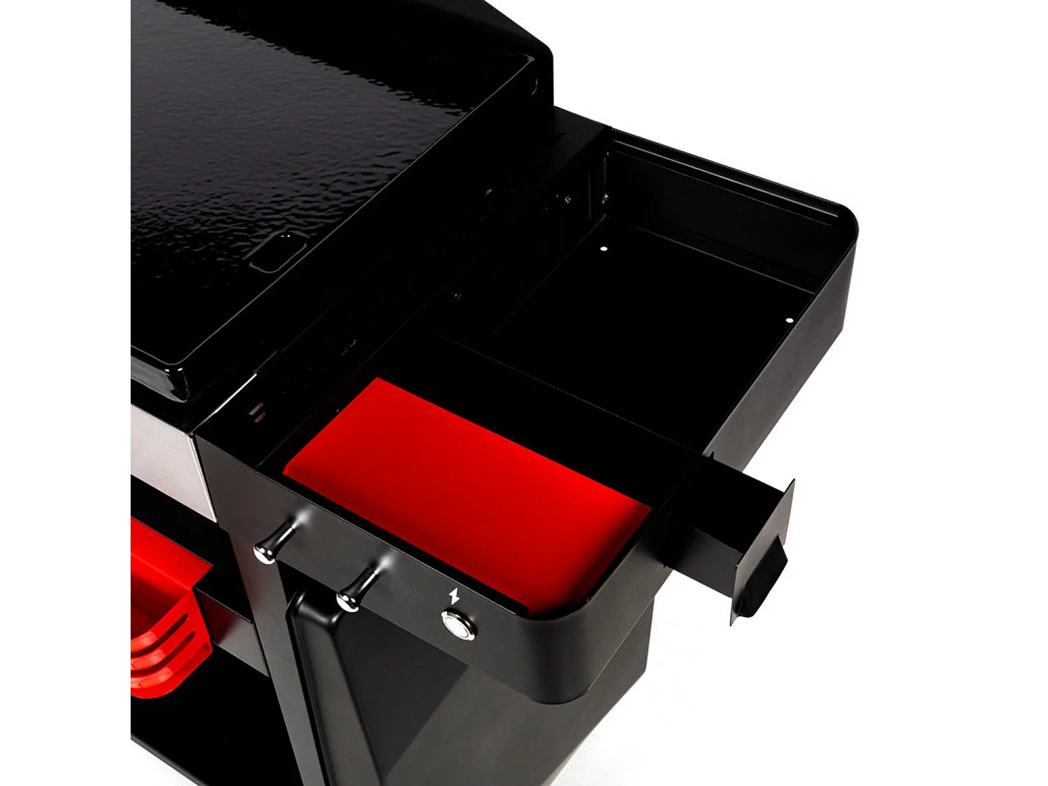 Plancha gaz sur chariot 3 brûleurs Solia 350 - Somagic