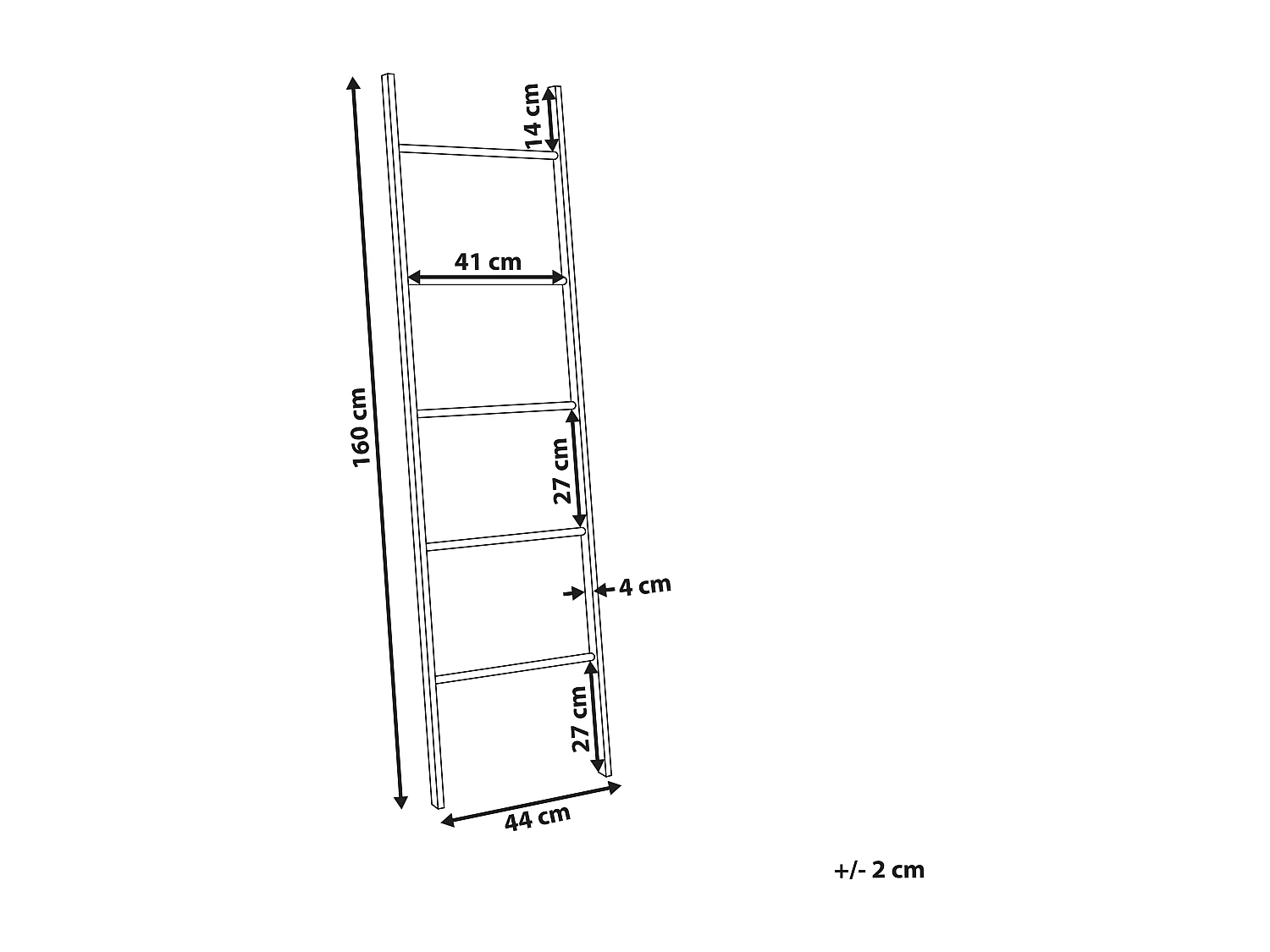 Porte-serviettes MANAUS Bambou Marron clair