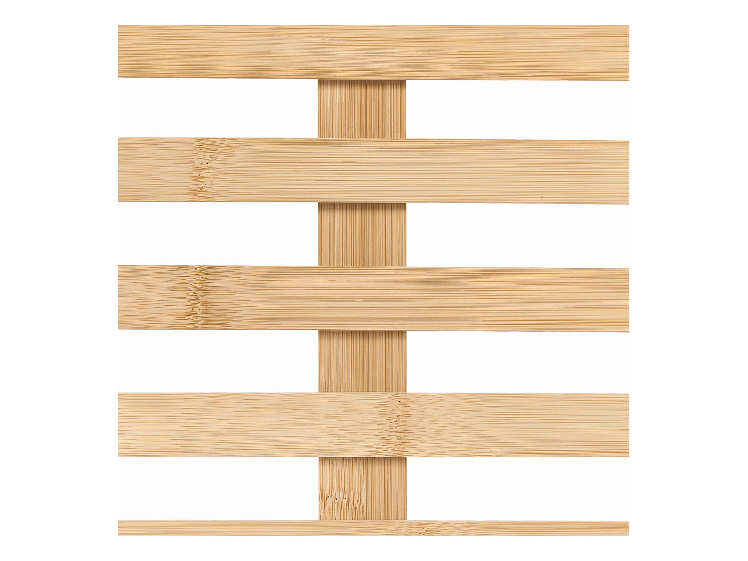 Handtuchhalter mit Ablage YUNGAS Bambusholz Hellbraun