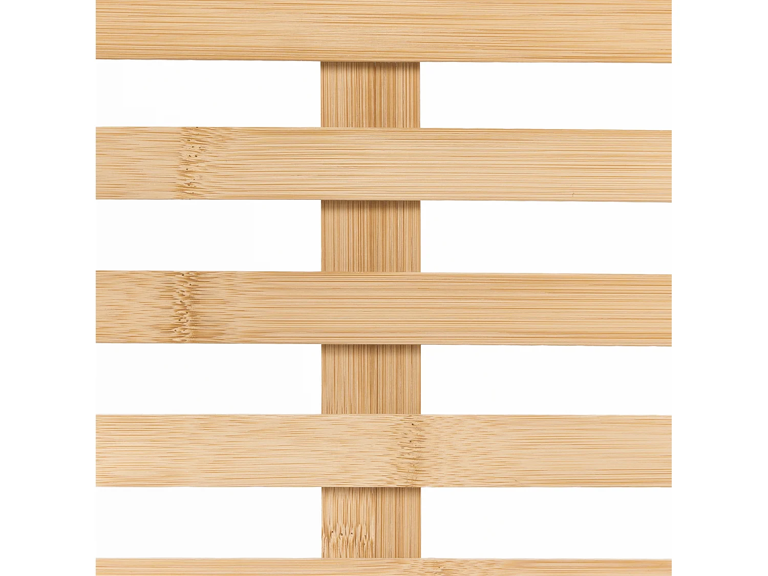Towel Stand with Shelf YUNGAS Bamboo Light Brown