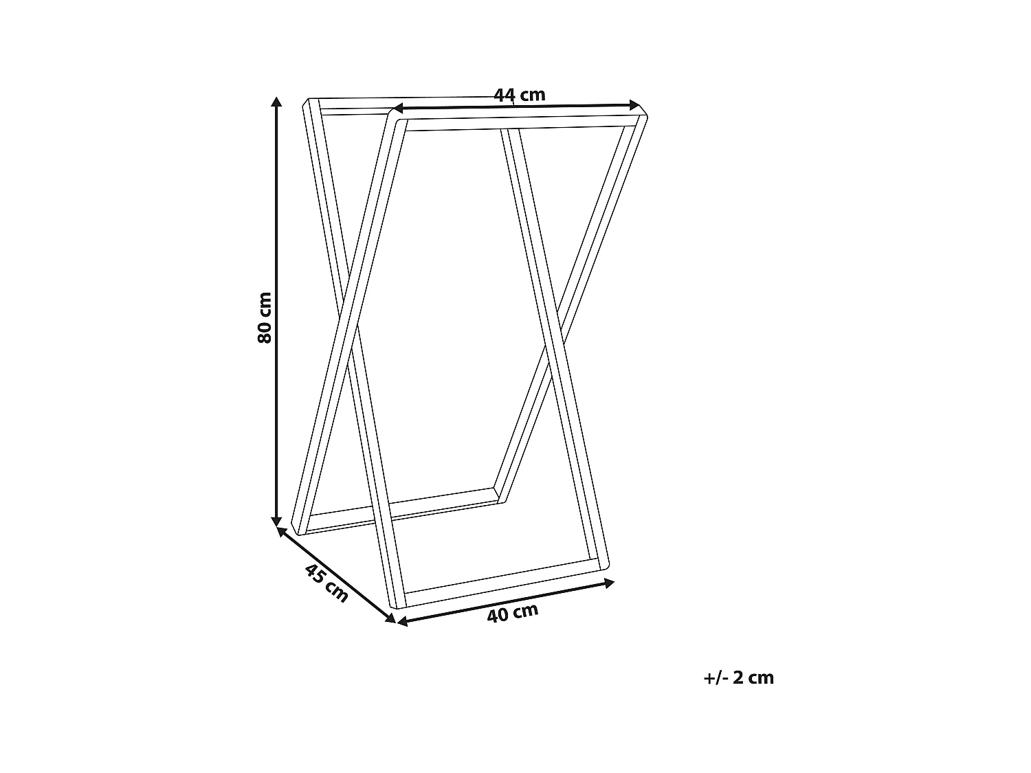 Toallero ARRAIAL Madera de bambú Marrón claro