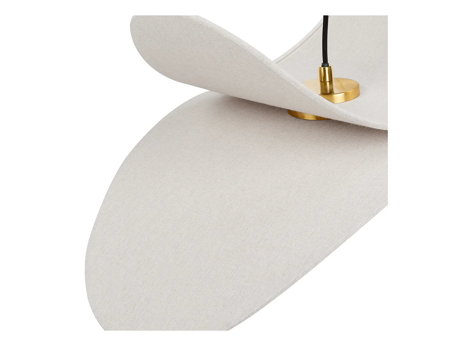 Lampe suspension MASCOTA Lin Gris clair