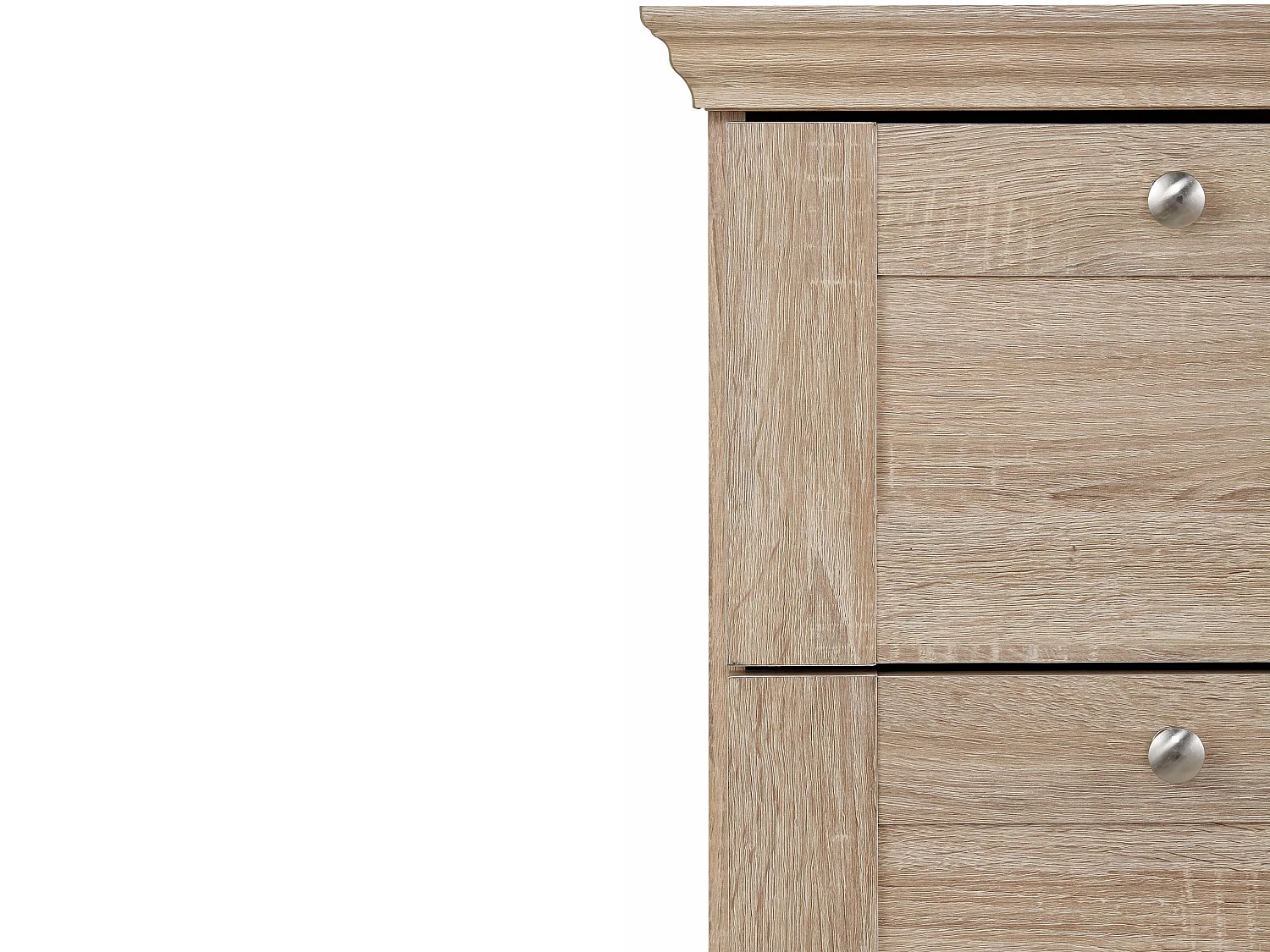 Binz | Meuble à chaussures avec 2 abattants et 1 tiroir en chêne