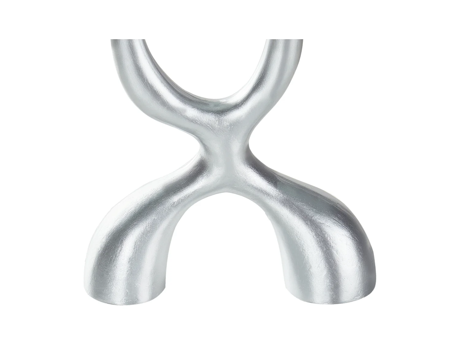 Kaarshouder FAMOES Metaal 41 cm Zilver