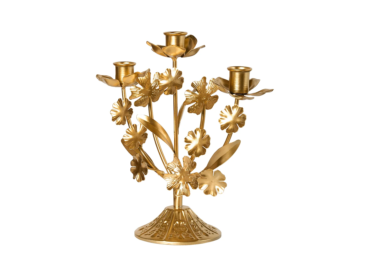 Kerzenständer RAMADA Metall 25 cm Gold