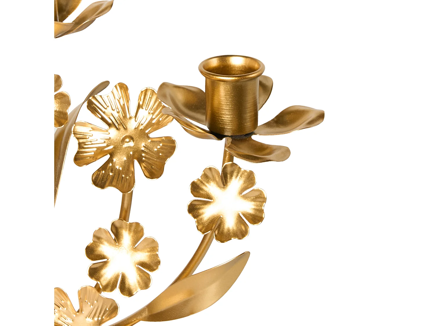 Kerzenständer RAMADA Metall 25 cm Gold