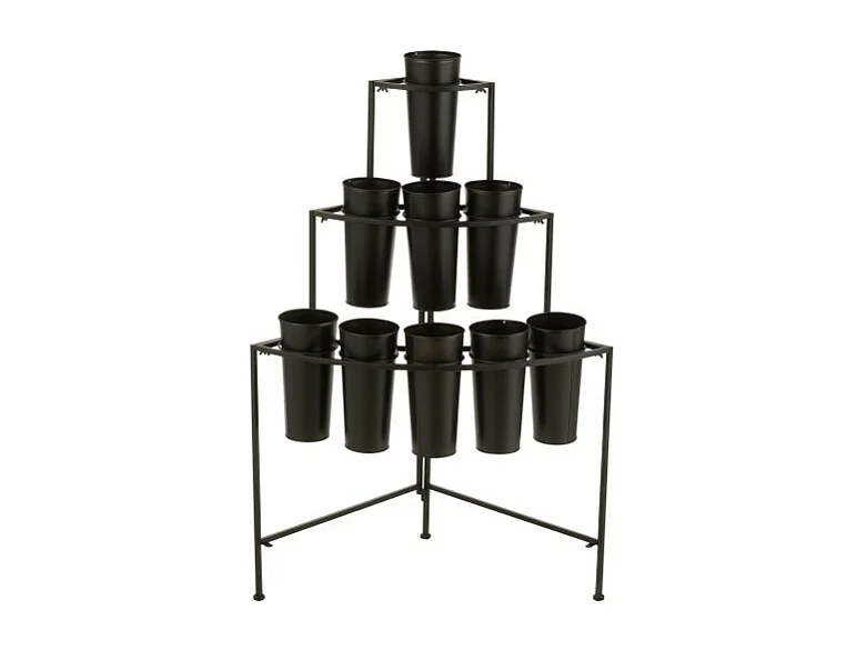 Pisapapeles de metal negro de 67x46x100 cm