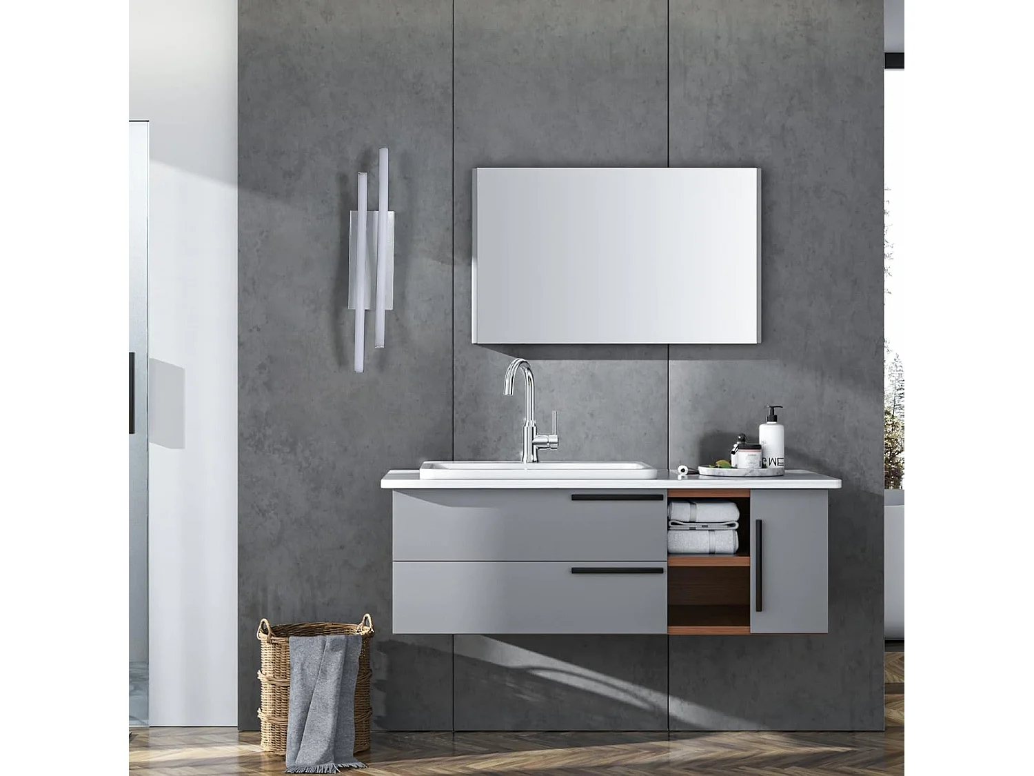 Applique da Parete Interno, Applique da Esterno Applique Camera da Letto Moderne pour Salon, Chambre, Escalier et Couloir, Blanc Froid 6500K