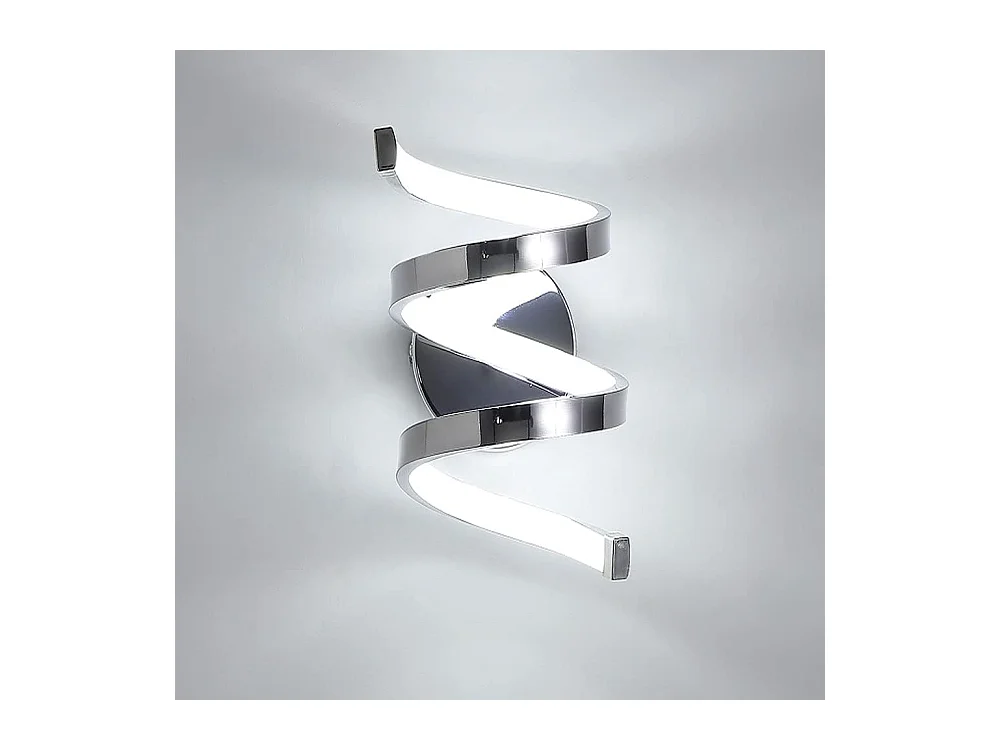 LED Applique Murale, 18W Moderne Lampe Murale Interieur, Luminaire Mural 1440LM 6000K Lumière Blanche Froide pour le salon chambre Hall Escalier