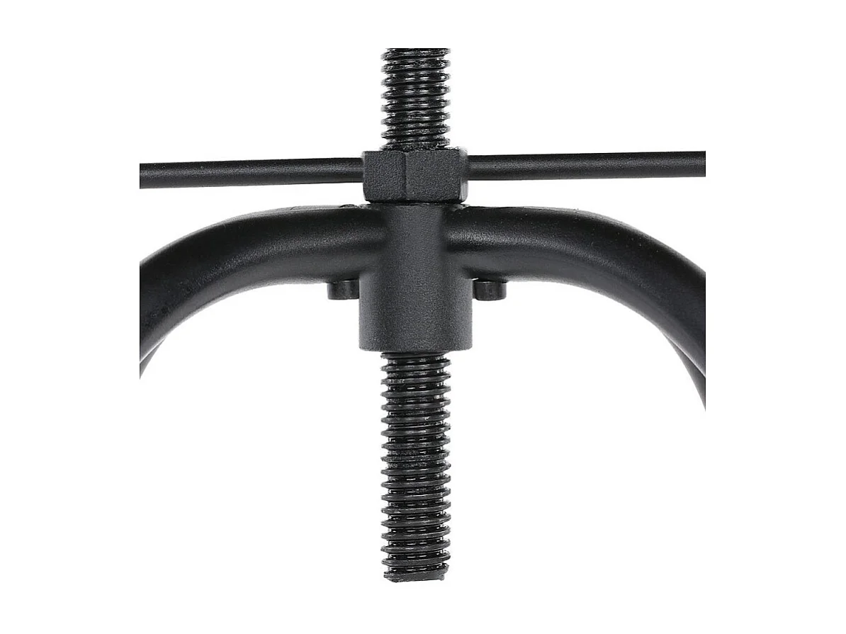 Tabouret de bar LOFT à vis style industriel réglable en hauteur