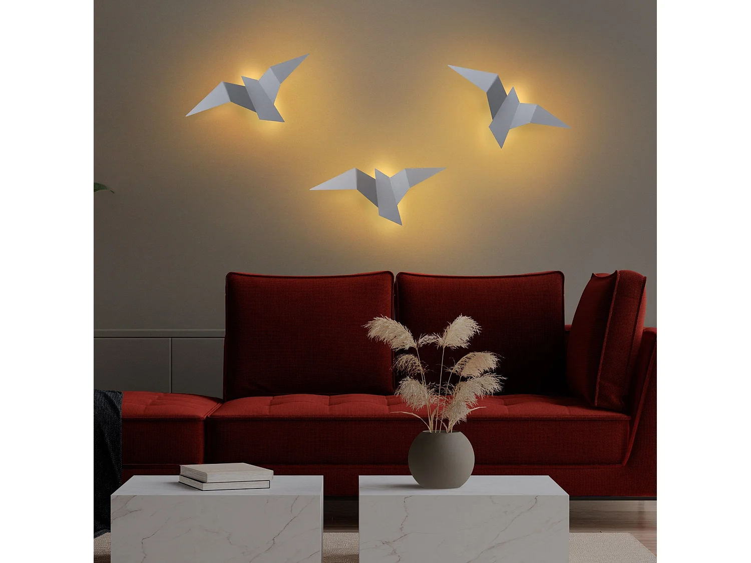 Candeeiro de Parede Pacalı 13501 L - Elegância e Modernidade para o Seu Espaço