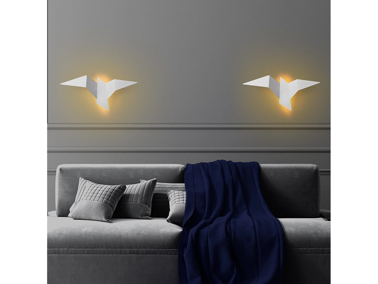 Lampa ścienna - White