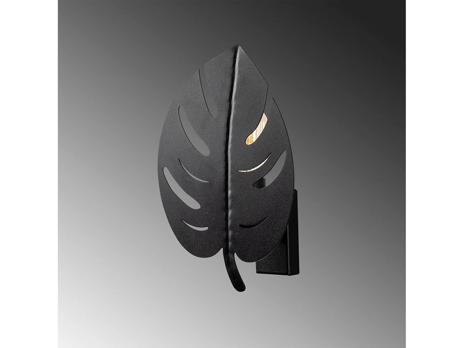 Candeeiro de Parede Noa - Design Moderno em Preto - 21x12x28 cm com Casquilho E27