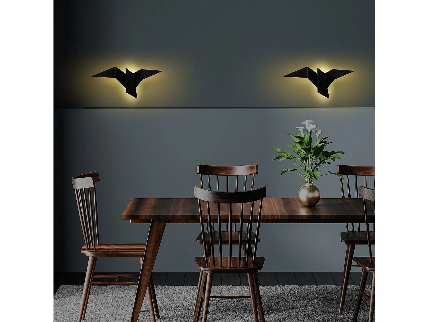 Lampa ścienna - Black