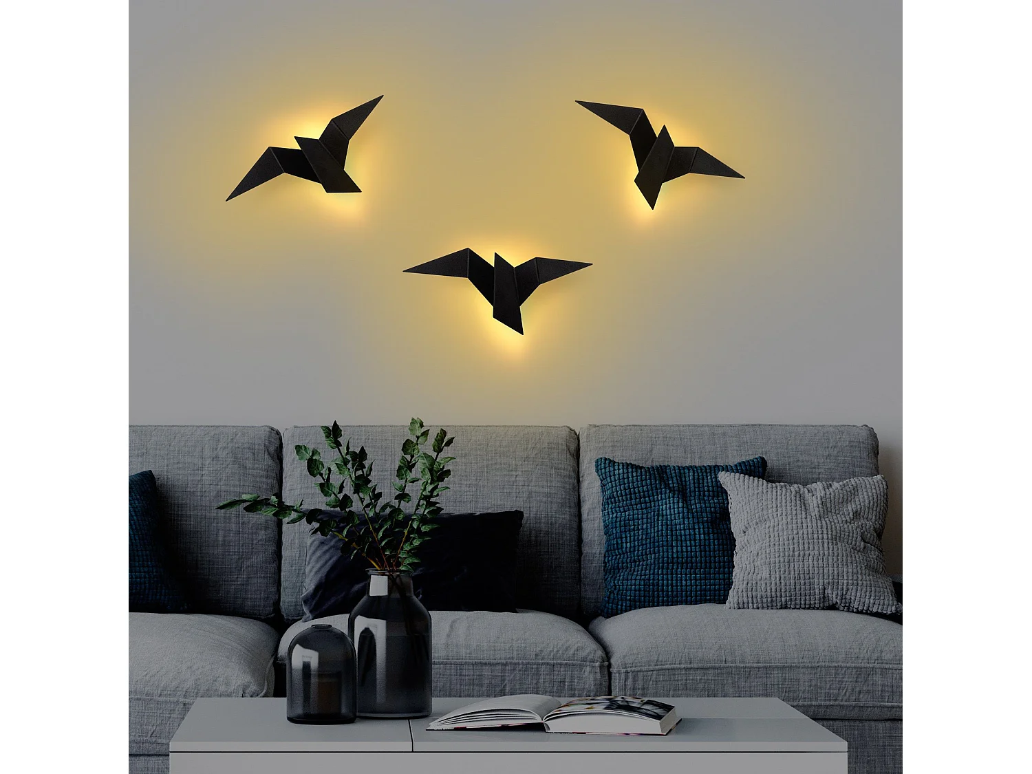 Lampa ścienna - Black