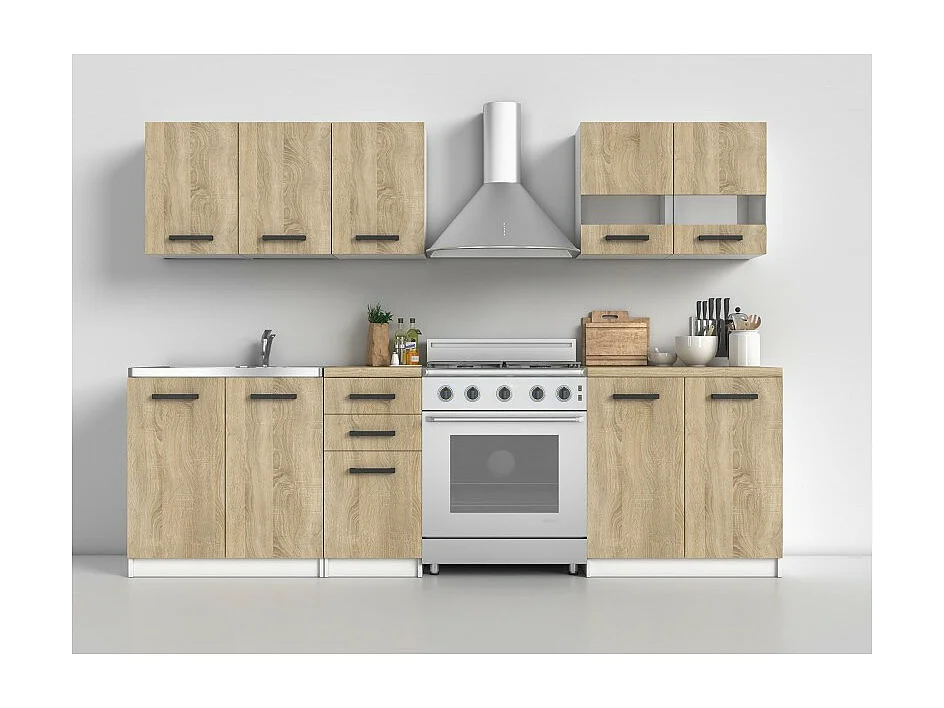 Meuble de cuisine Katia SET200 SONOMA WHITE