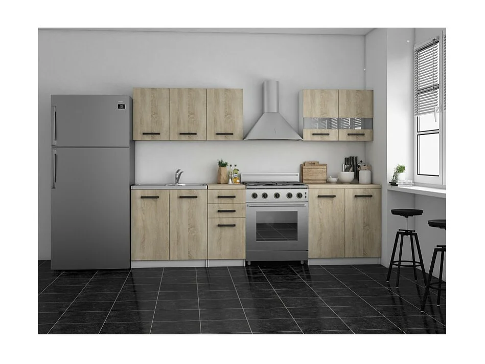 Meuble de cuisine Katia SET200 SONOMA WHITE