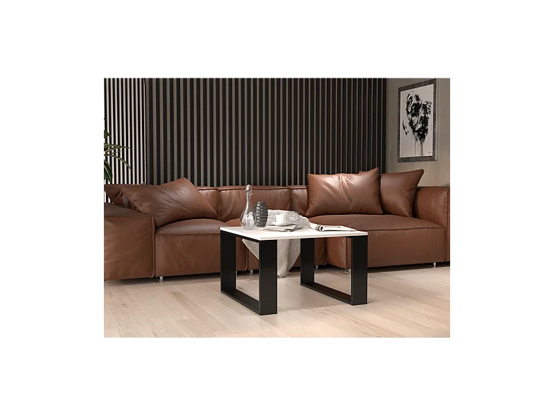 Banc moderne MINI BLANC NOIR